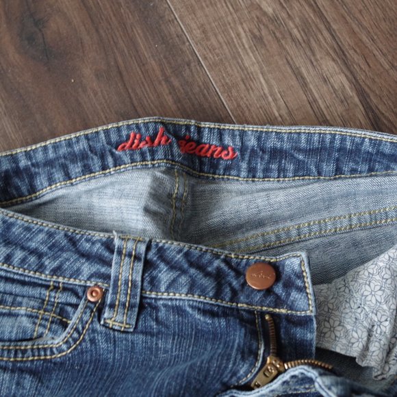 Low rise Women's Dish Jeans Slim Straight Leg - Picture 5 of 5